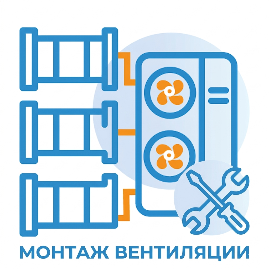 Монтаж вентиляции